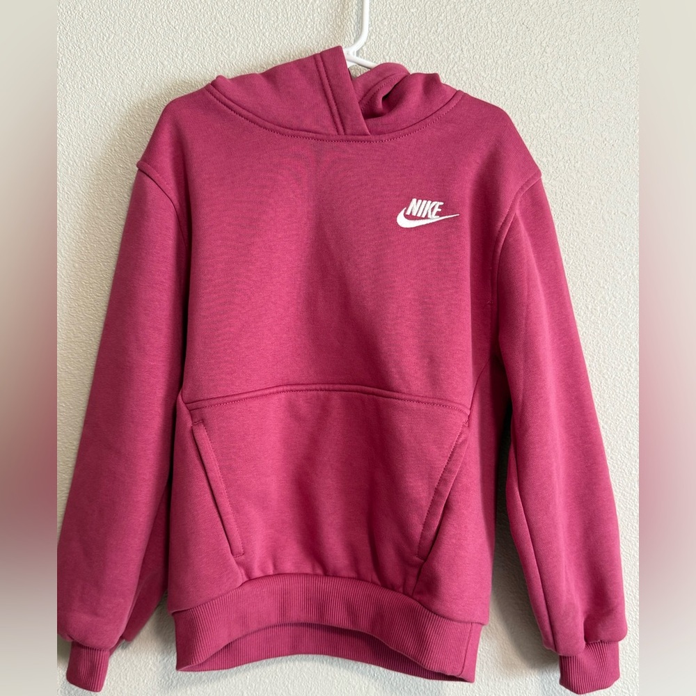 Kids Nike Fuchsia Sweatshirt with Logo